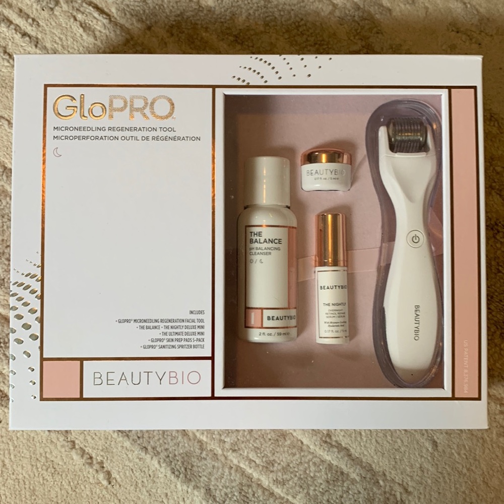 GloPro Microneedling BeautyBio Kit